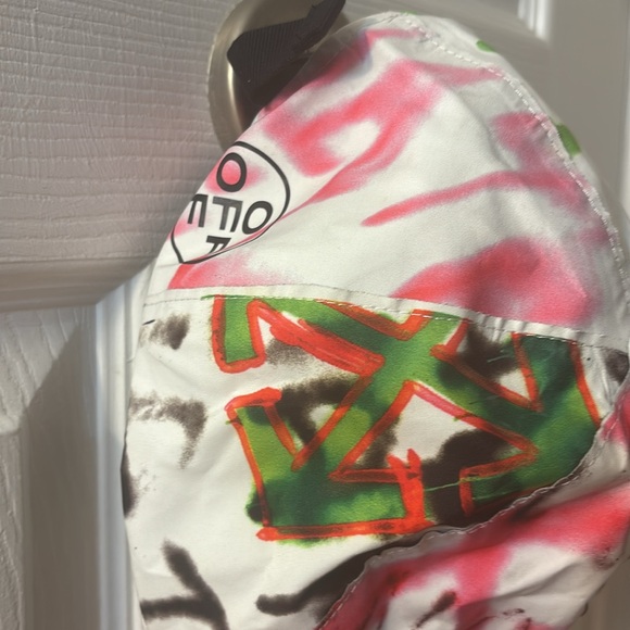 Virgil Off-White x Goretex Graffiti Print Hat - Picture 2 of 8